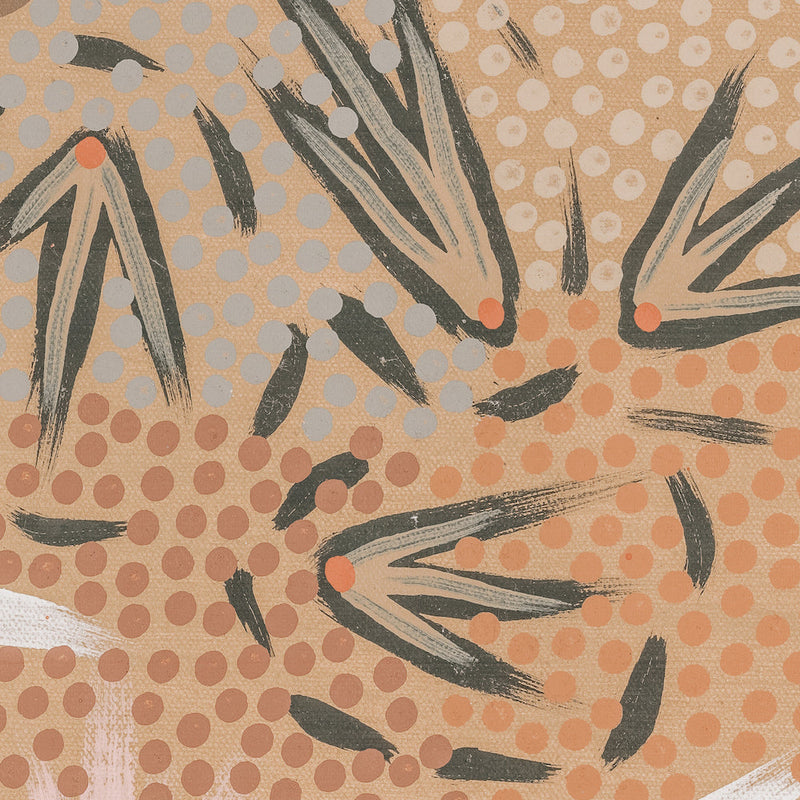 Grandmother's Country, Style B , By Michelle Possum Nungurrayi