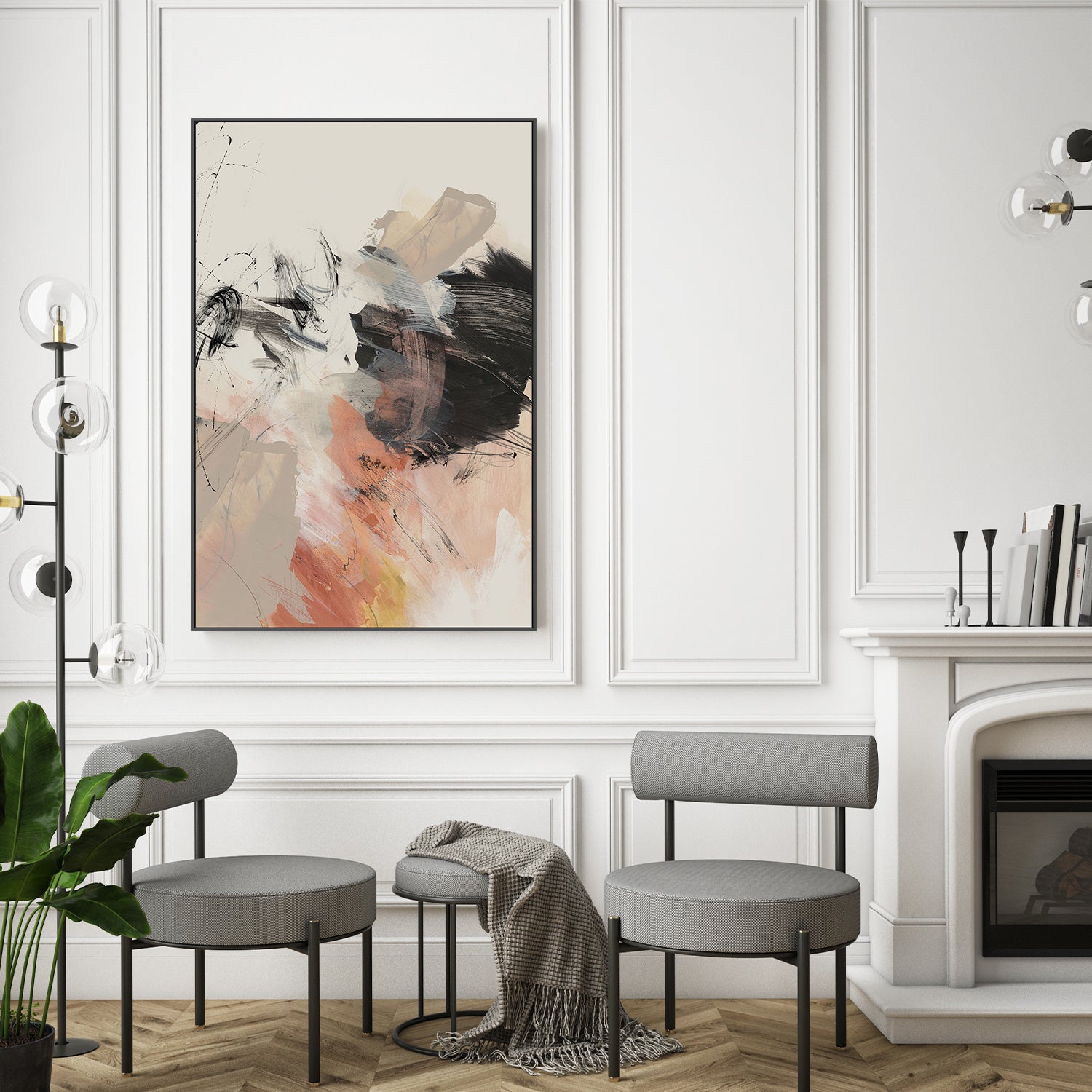 wall-art-print-canvas-poster-framed-Grapefruit, Style B-7