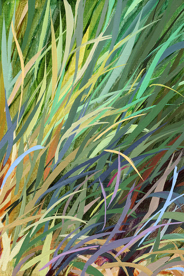 wall-art-print-canvas-poster-framed-Grassy Greens-1