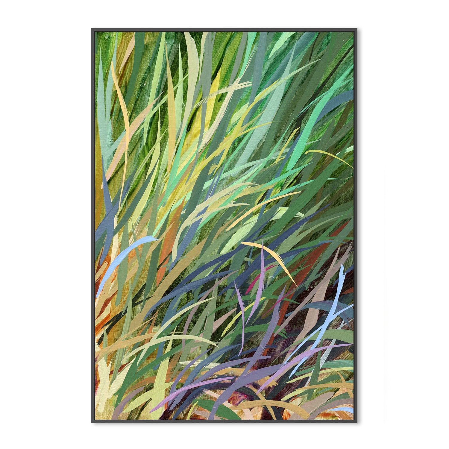 wall-art-print-canvas-poster-framed-Grassy Greens-3
