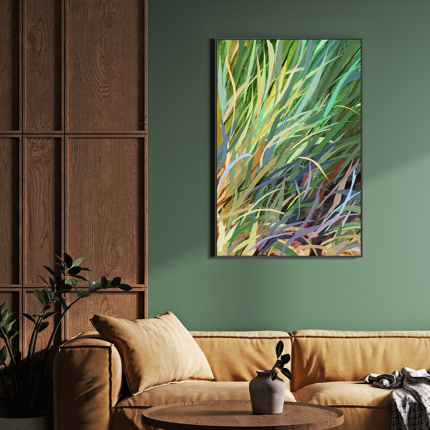 wall-art-print-canvas-poster-framed-Grassy Greens-7