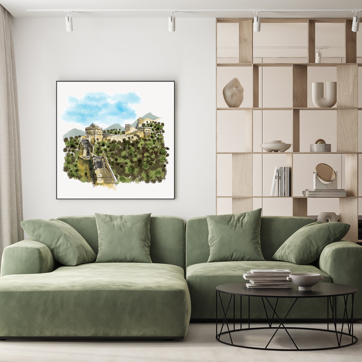 wall-art-print-canvas-poster-framed-Great Wall-7
