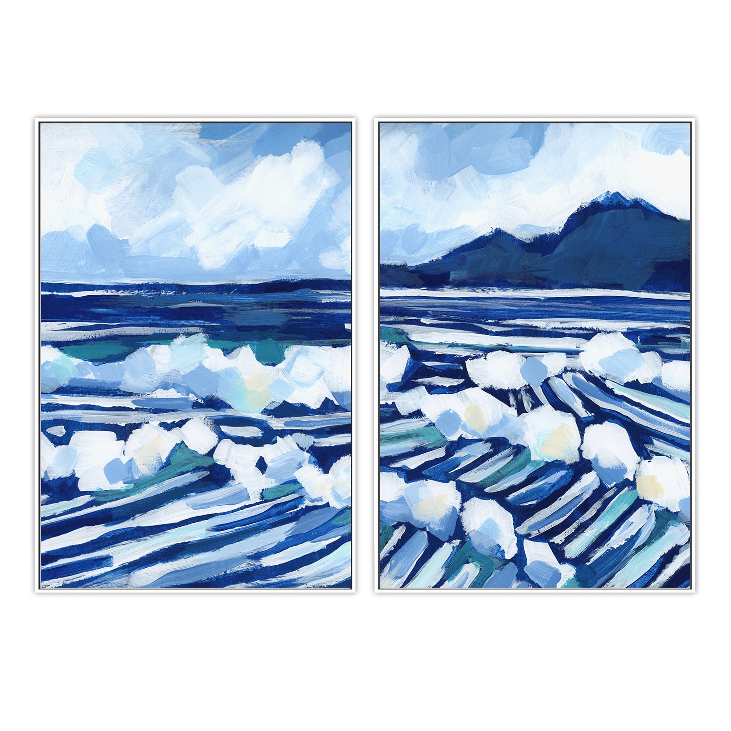 wall-art-print-canvas-poster-framed-Grecian Tides , Style A & B , Set Of 2 , By Jetty Home-5