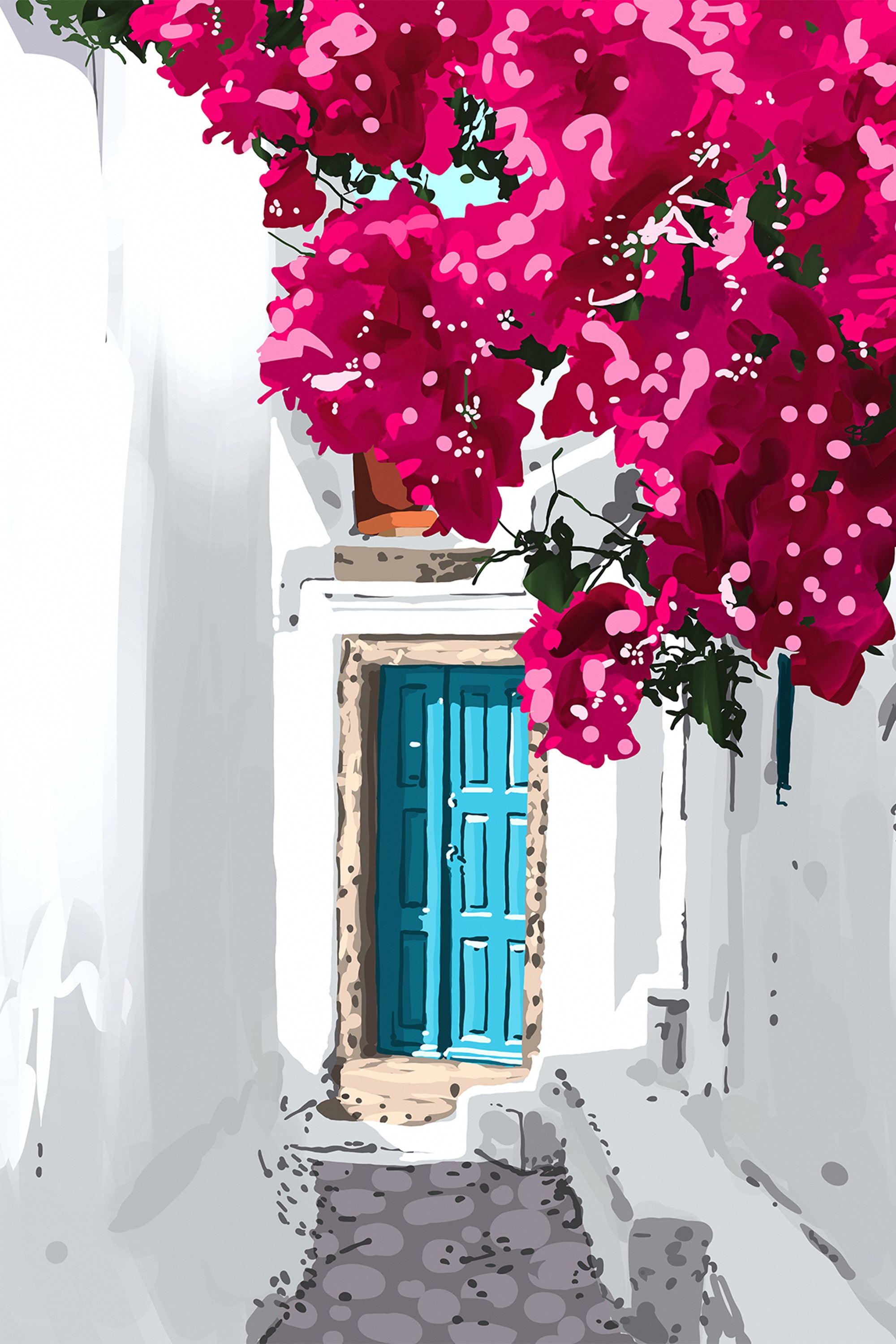 wall-art-print-canvas-poster-framed-Greek Hideout-1