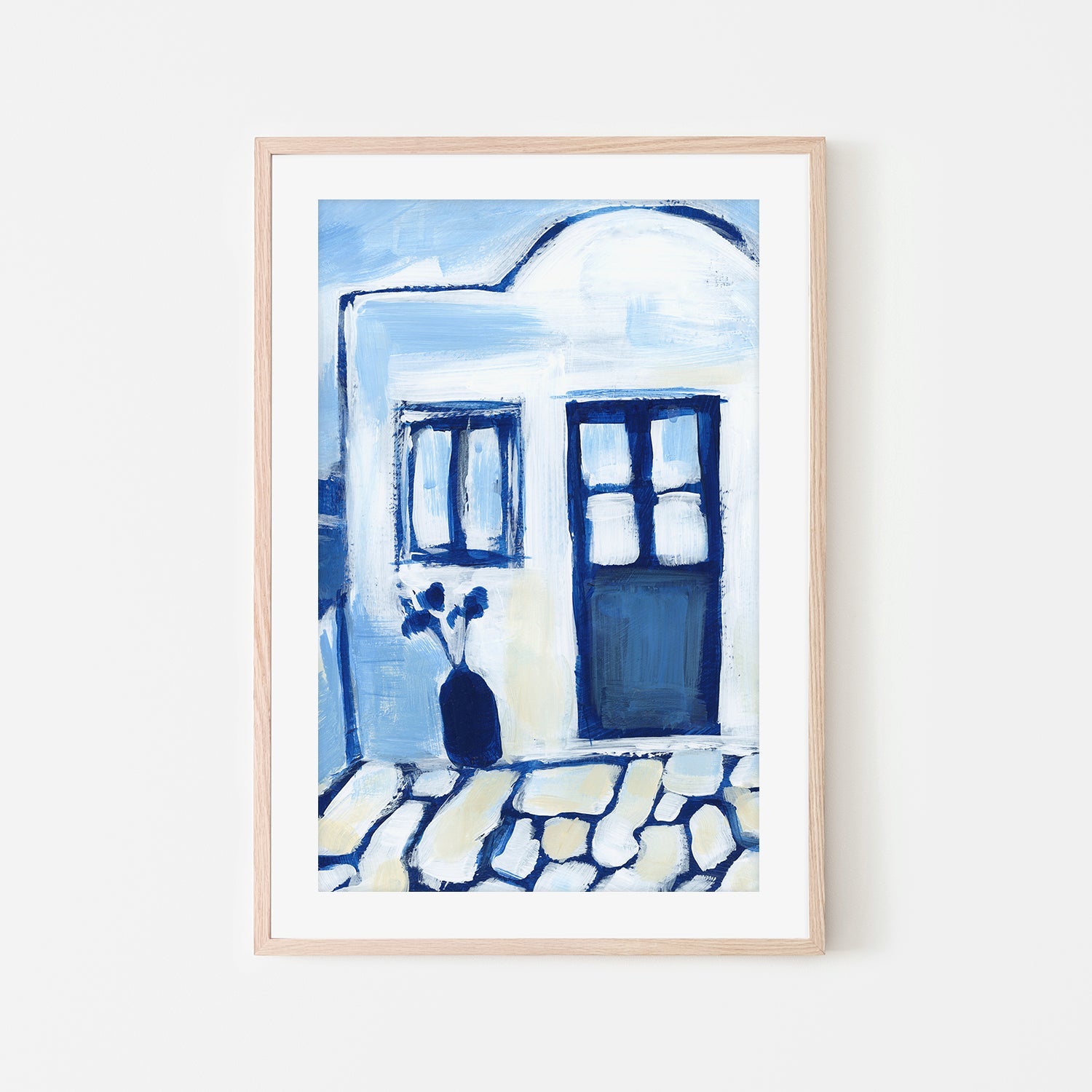 wall-art-print-canvas-poster-framed-Greek Island , By Jetty Home , By Jetty Home-6