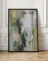 wall-art-print-canvas-poster-framed-Green and Gold Moment 2 , By Sally Ann Moss-3