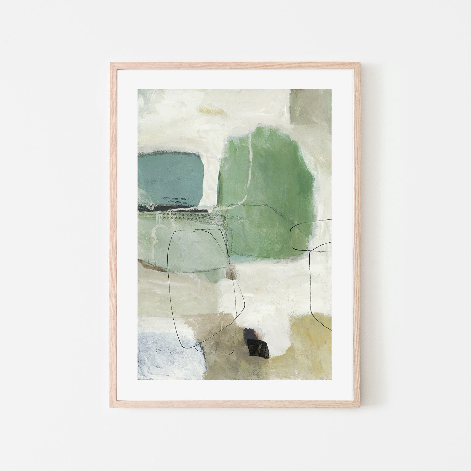 wall-art-print-canvas-poster-framed-Green Azure-6