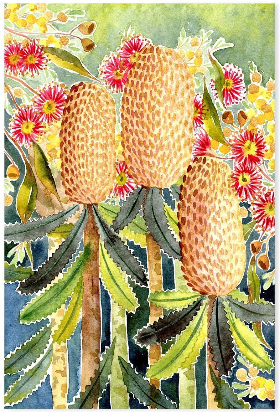 Green Banksia Bunch