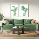 wall-art-print-canvas-poster-framed-Green Chinoiserie, Stye A & B, Set Of 2 , By Danhui Nai-GIOIA-WALL-ART