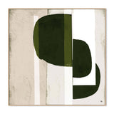 wall-art-print-canvas-poster-framed-Green Collage, Style A , By Marco Marella-4