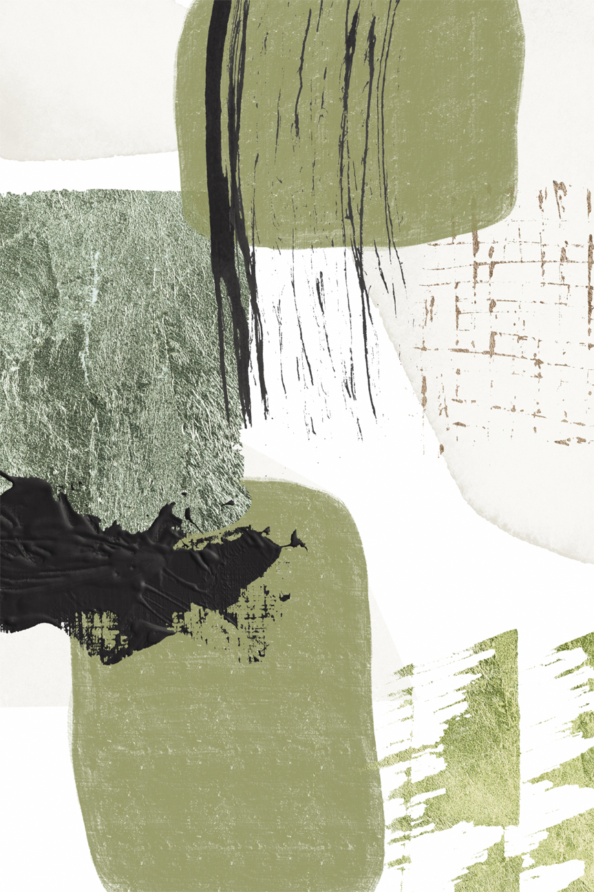 wall-art-print-canvas-poster-framed-Green Dream , By Sally Ann Moss-1