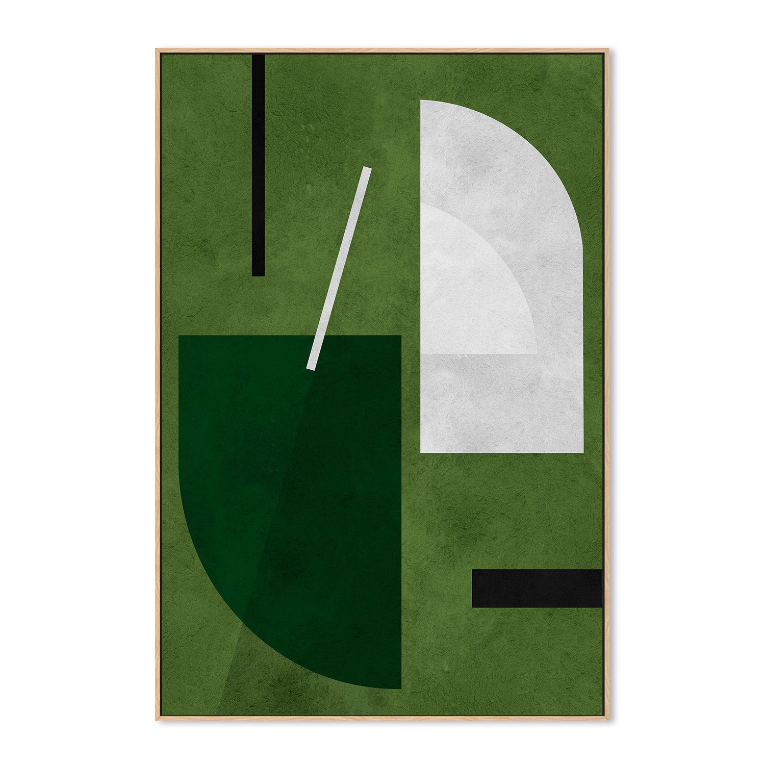 wall-art-print-canvas-poster-framed-Green Geometry-4