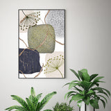 wall-art-print-canvas-poster-framed-Green Grey, Style B , By Sally Ann Moss-GIOIA-WALL-ART