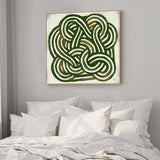 wall-art-print-canvas-poster-framed-Green Knot , By Marco Marella-2