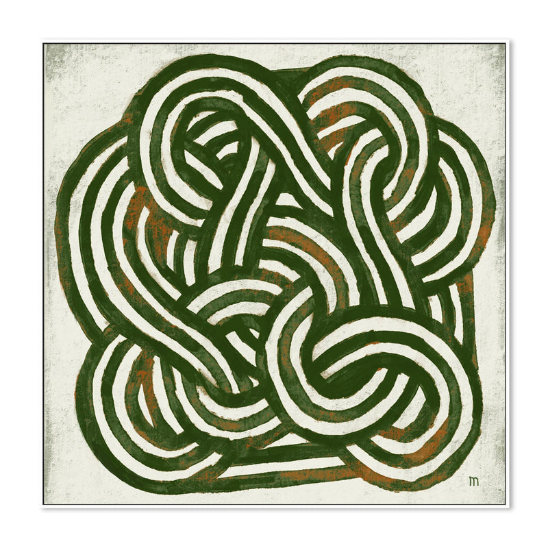 wall-art-print-canvas-poster-framed-Green Knot , By Marco Marella-5
