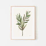 wall-art-print-canvas-poster-framed-Green Leaves, Style D , By Laura Horn-GIOIA-WALL-ART