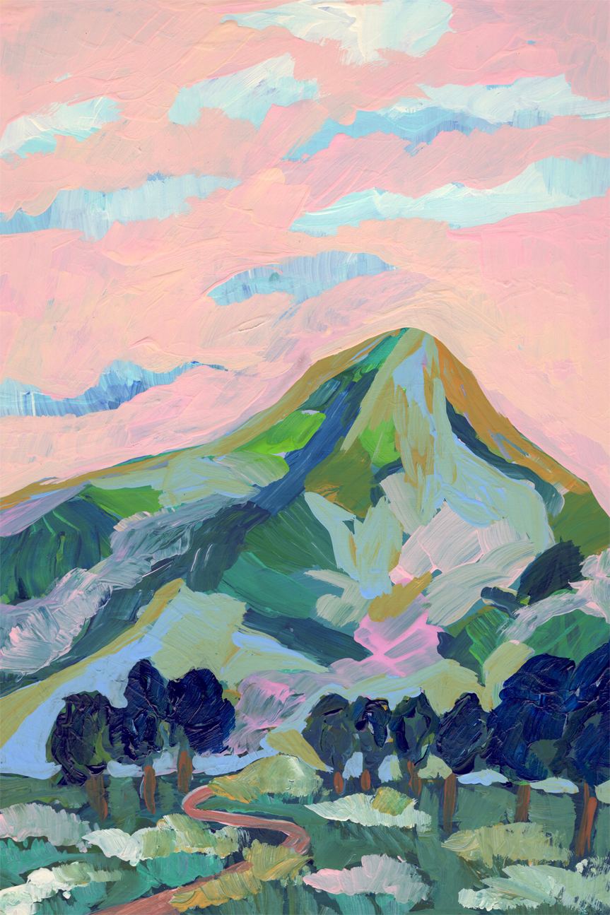 wall-art-print-canvas-poster-framed-Green Mountain , By Eleanor Baker-1