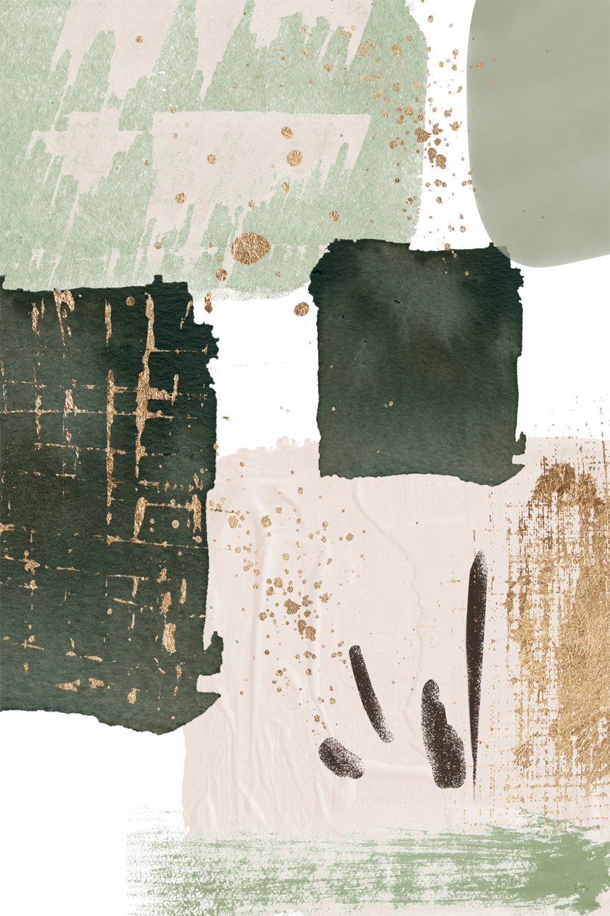 wall-art-print-canvas-poster-framed-Green of Curiosity, Style A , By Sally Ann Moss-1