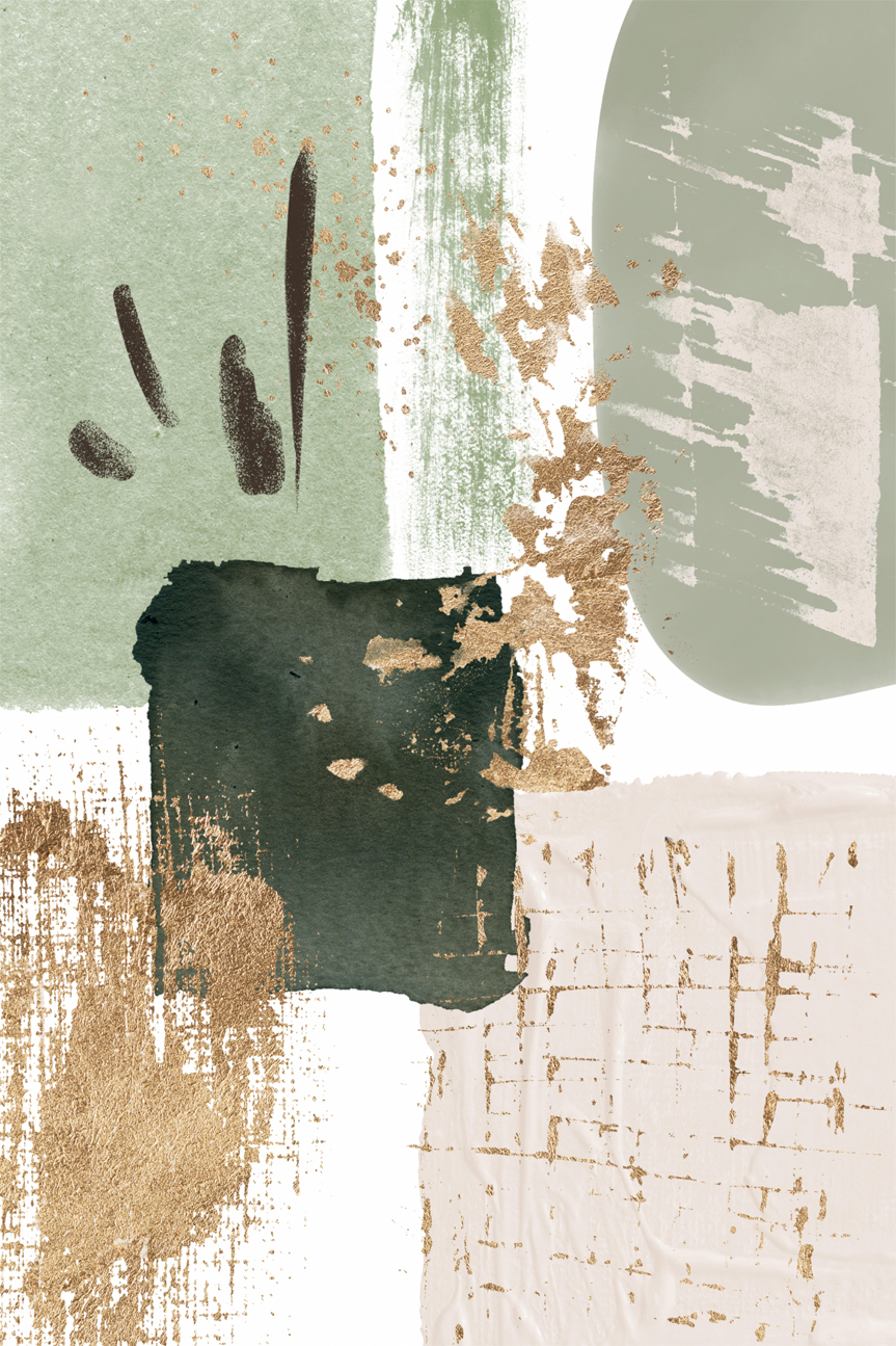 wall-art-print-canvas-poster-framed-Green of Curiosity, Style C , By Sally Ann Moss-1