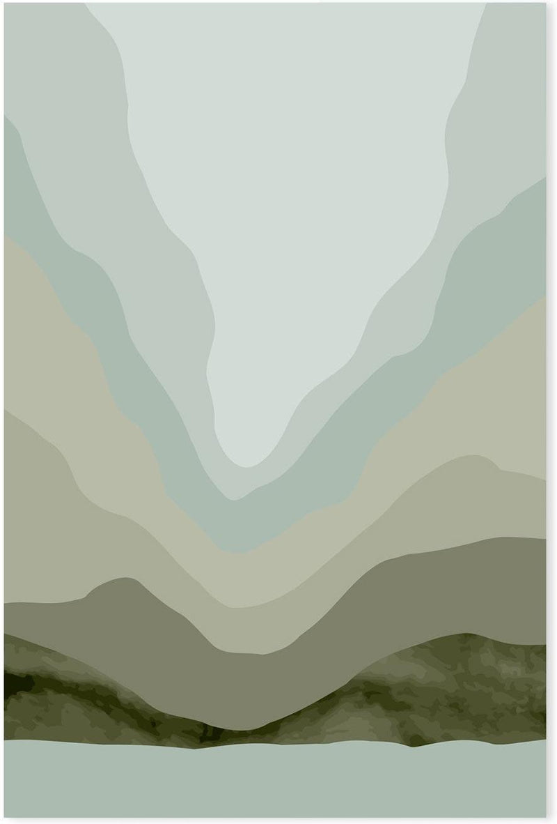 wall-art-print-canvas-poster-framed-Green Parade, Style D-GIOIA-WALL-ART