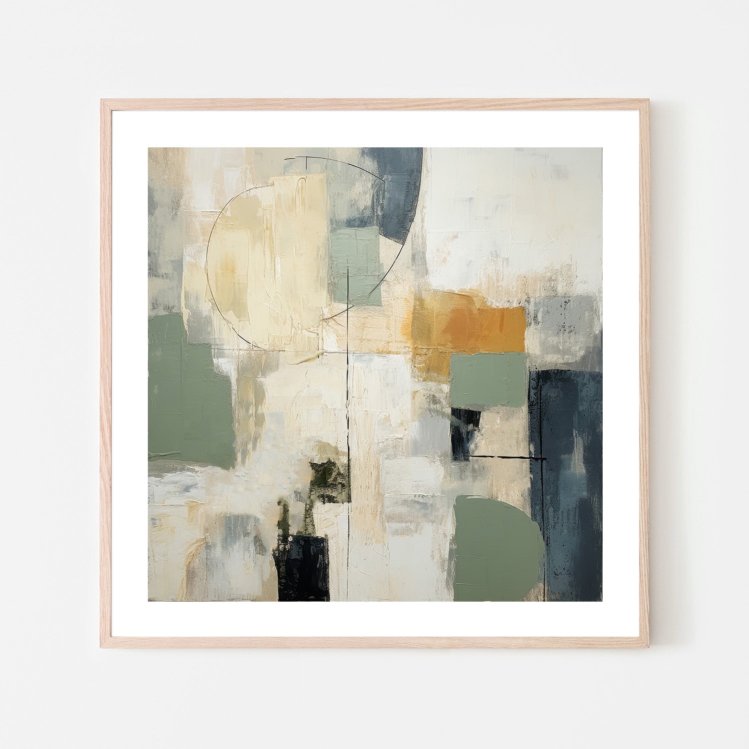 wall-art-print-canvas-poster-framed-Green Spectrum, Style B-6