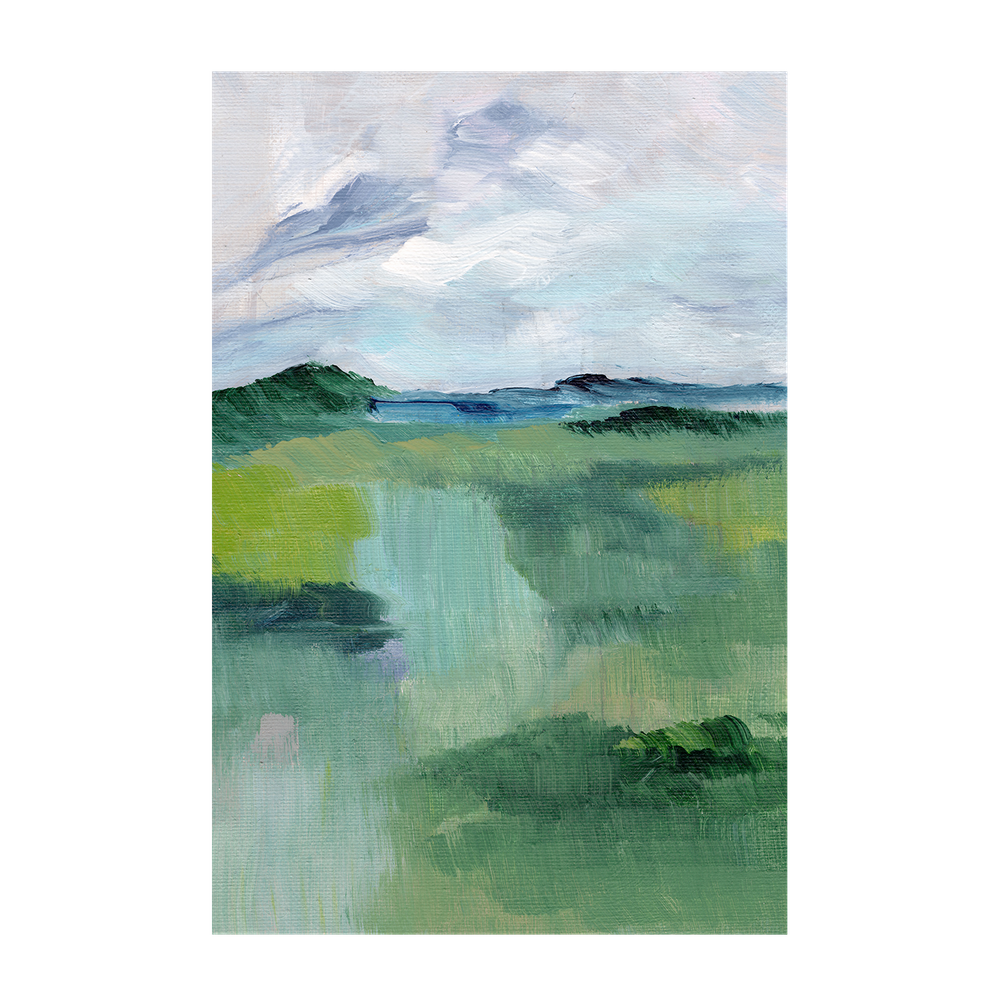 wall-art-print-canvas-poster-framed-Green, Style A & B, Set Of 2 , By Nikita Jariwala-8