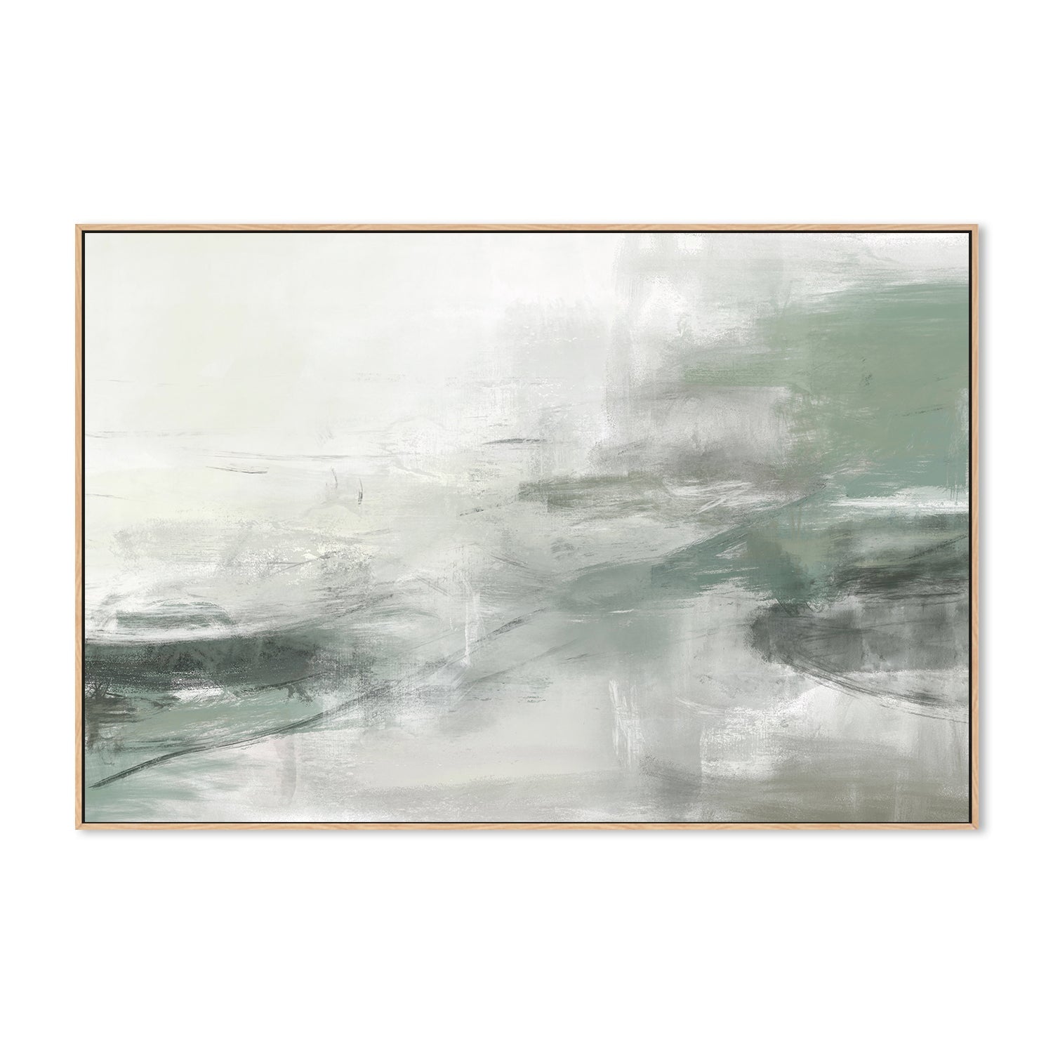 wall-art-print-canvas-poster-framed-Green Yard , By Karine Tonial Grimm-4