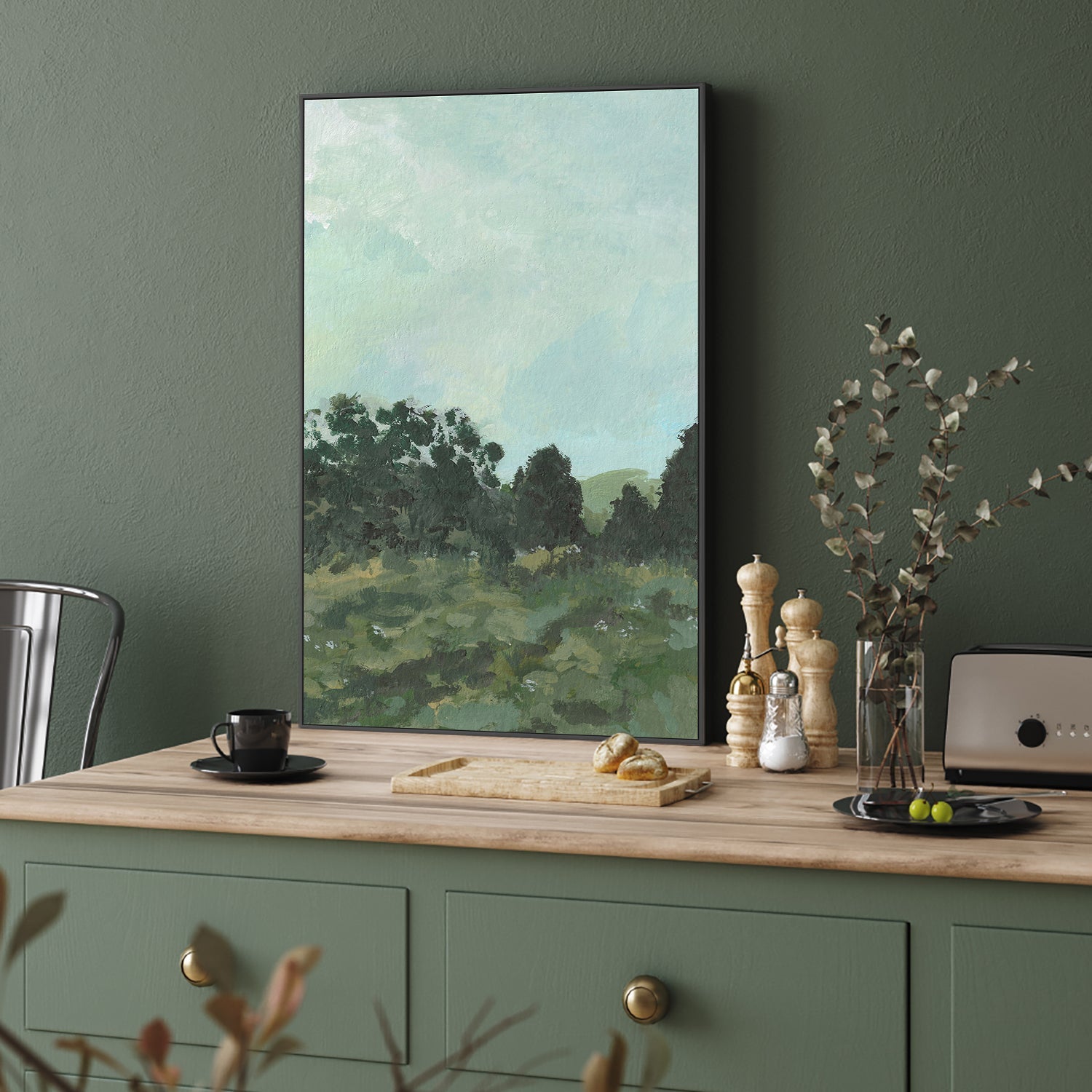 wall-art-print-canvas-poster-framed-Greeneries , By Josephine Wianto-7