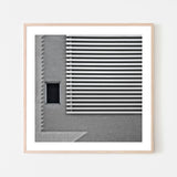 wall-art-print-canvas-poster-framed-Grey Building , By Gilbert Claes-GIOIA-WALL-ART