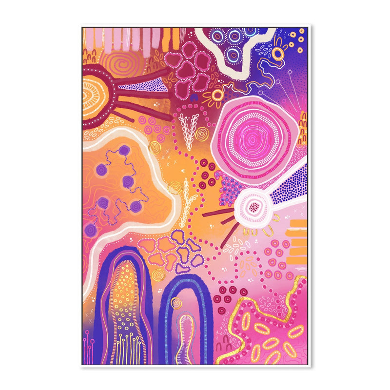 wall-art-print-canvas-poster-framed-Harmony in Colours , By Tulearah Shield-GIOIA-WALL-ART