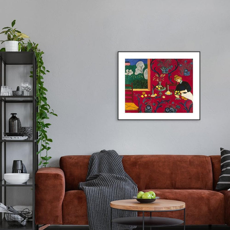wall-art-print-canvas-poster-framed-Harmony In Red, By Henri Matisse-by-Gioia Wall Art-Gioia Wall Art