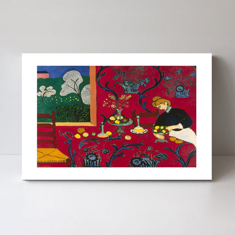 wall-art-print-canvas-poster-framed-Harmony In Red, By Henri Matisse-by-Gioia Wall Art-Gioia Wall Art