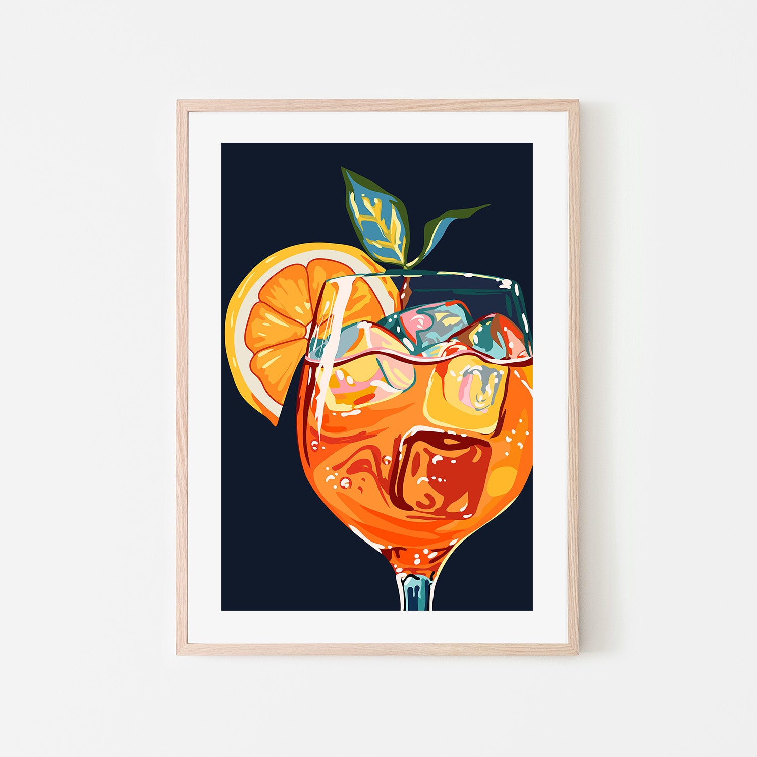 wall-art-print-canvas-poster-framed-Hawaiian Cocktail-6