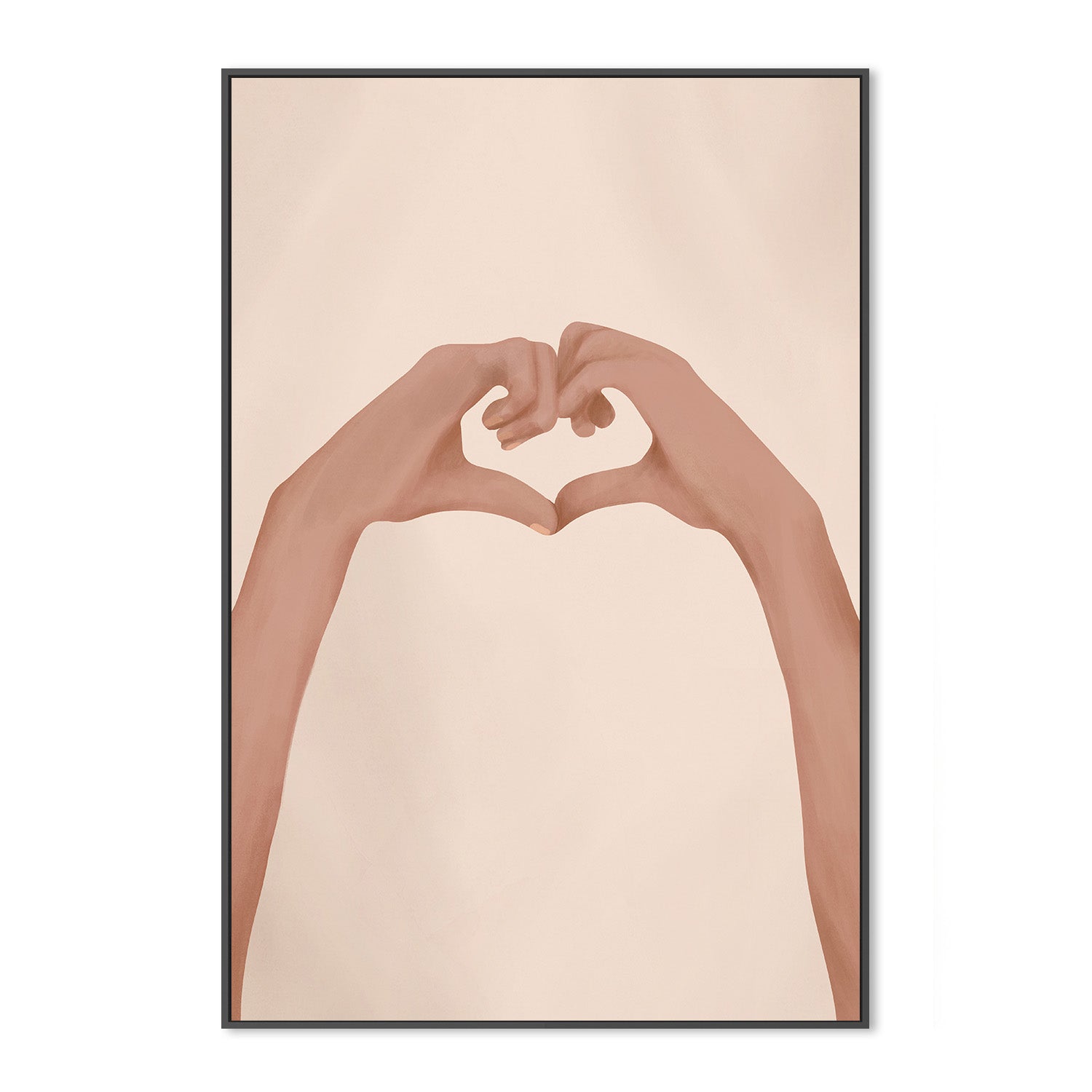 wall-art-print-canvas-poster-framed-Heart-3
