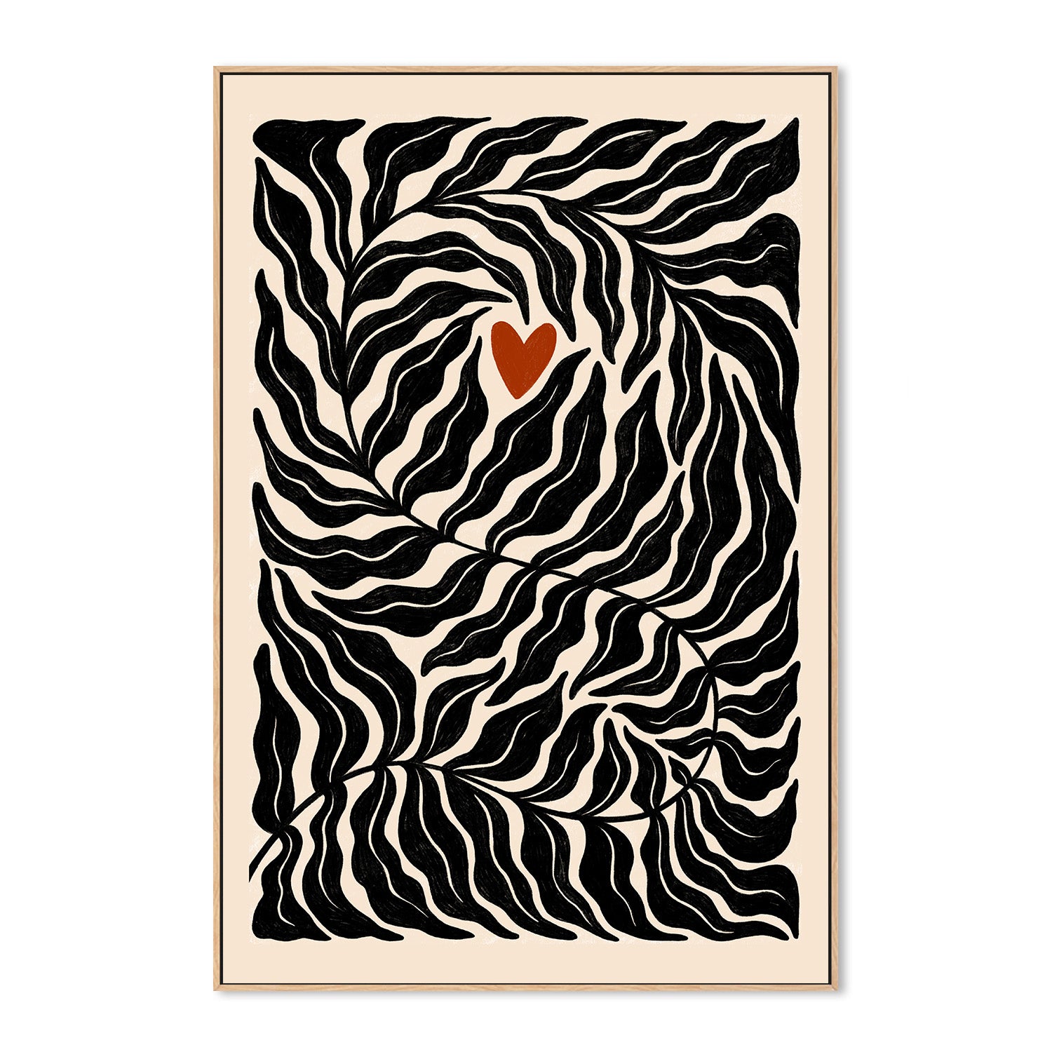 wall-art-print-canvas-poster-framed-Heart-4