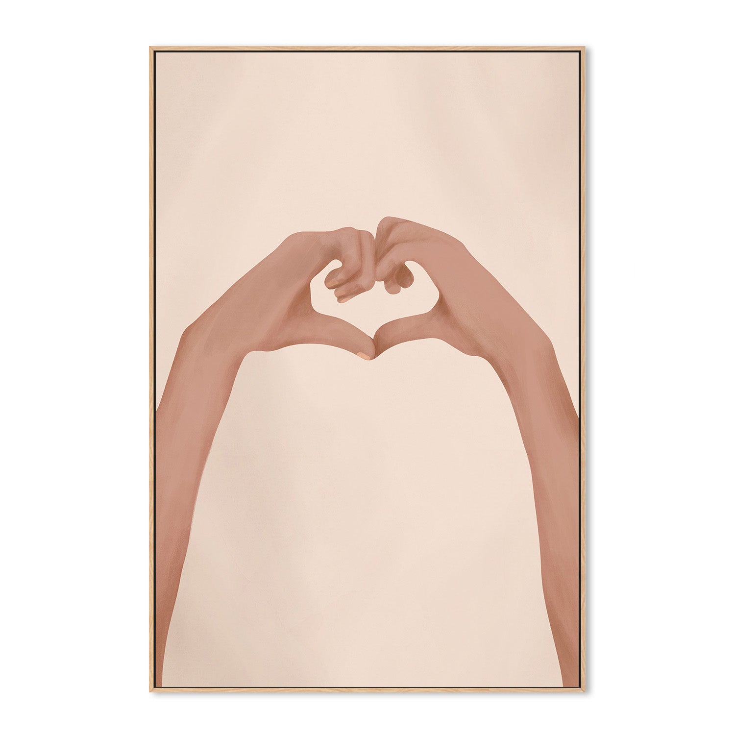 wall-art-print-canvas-poster-framed-Heart-4