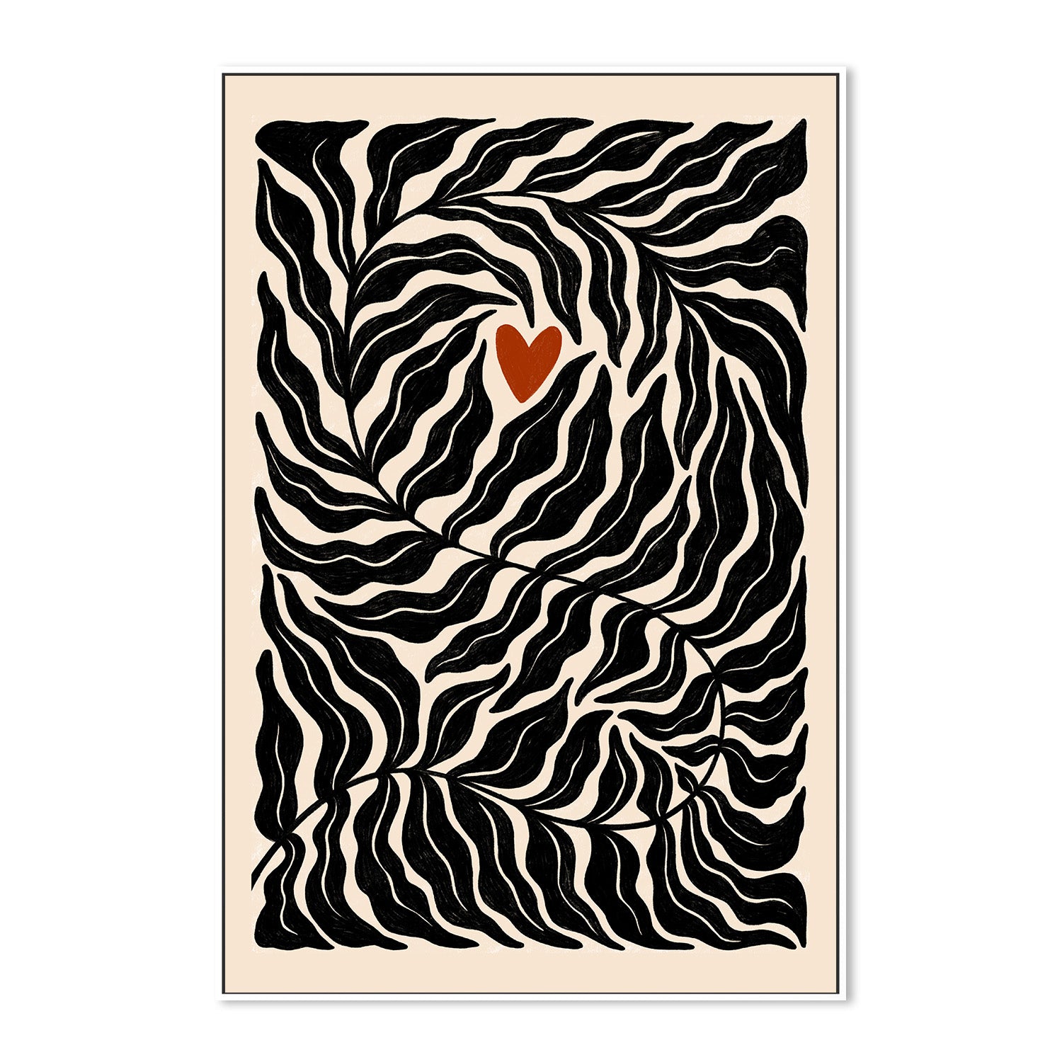 wall-art-print-canvas-poster-framed-Heart-5