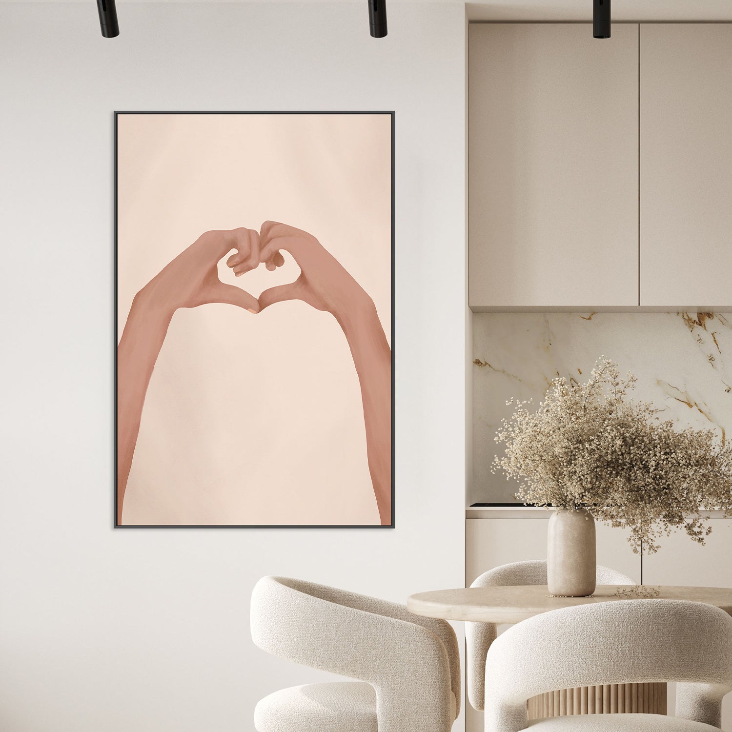 wall-art-print-canvas-poster-framed-Heart-7