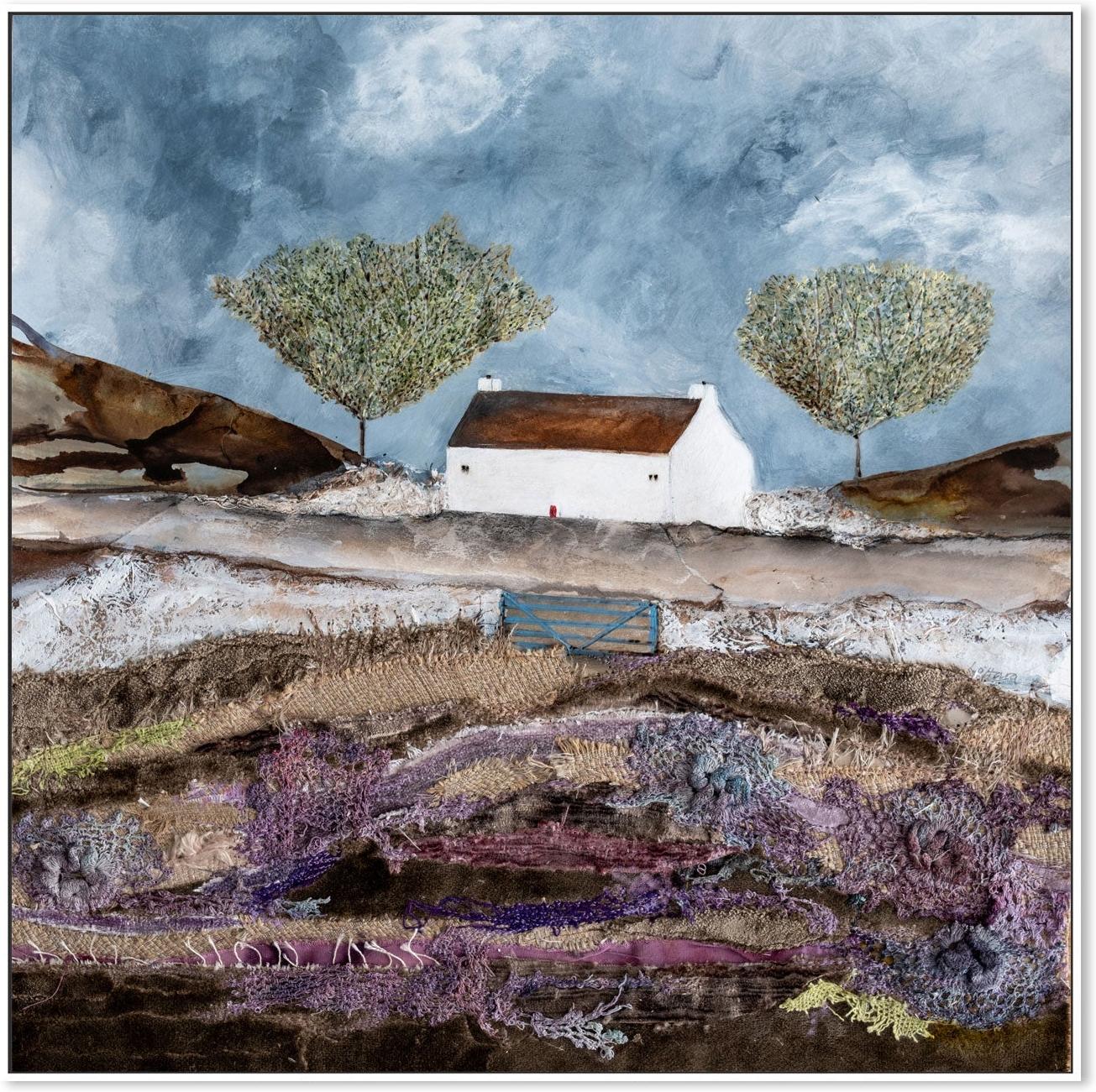 wall-art-print-canvas-poster-framed-Heather Meadow View , By Louise O'Hara-1