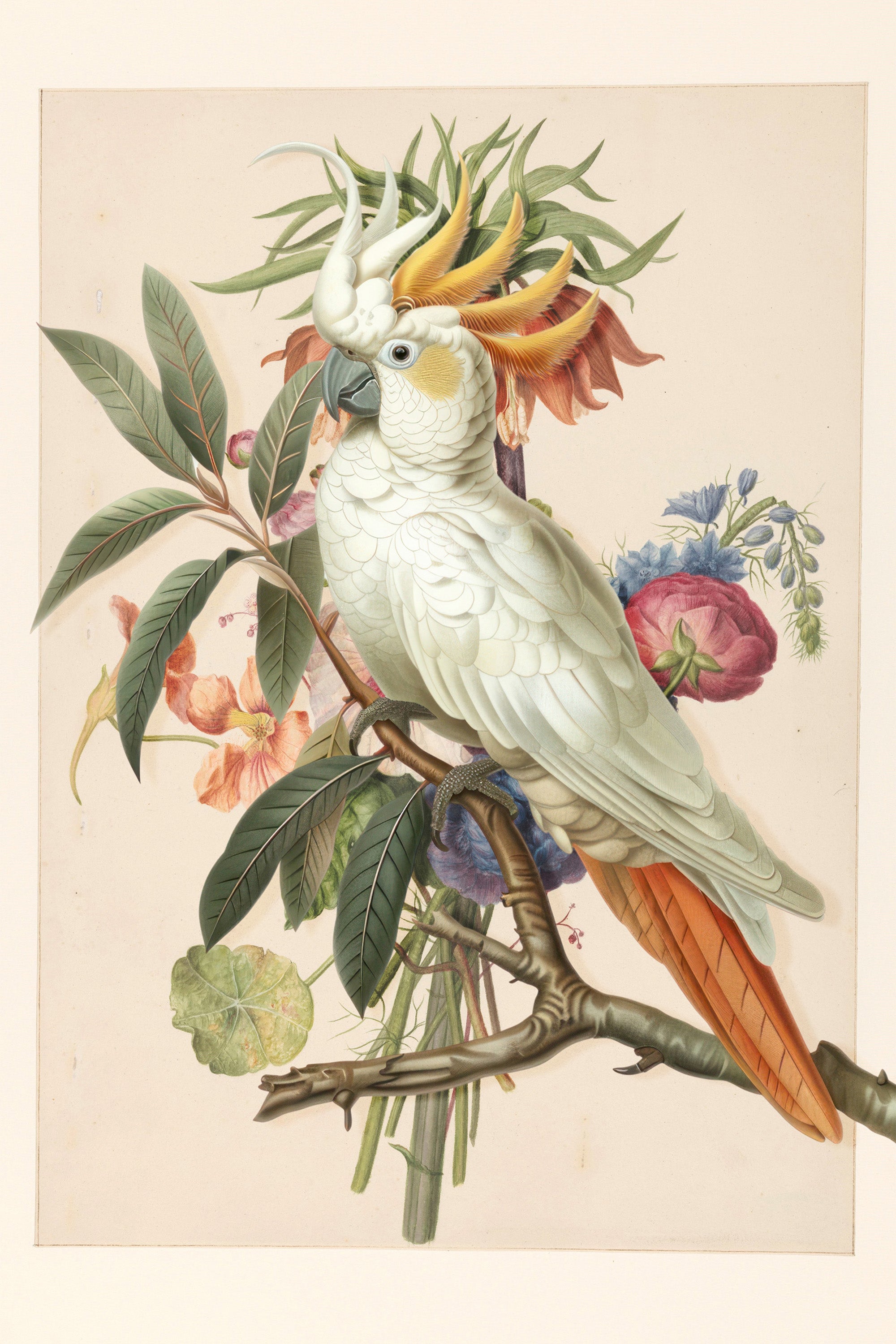 wall-art-print-canvas-poster-framed-Henri‘ttaÕs Bird-1