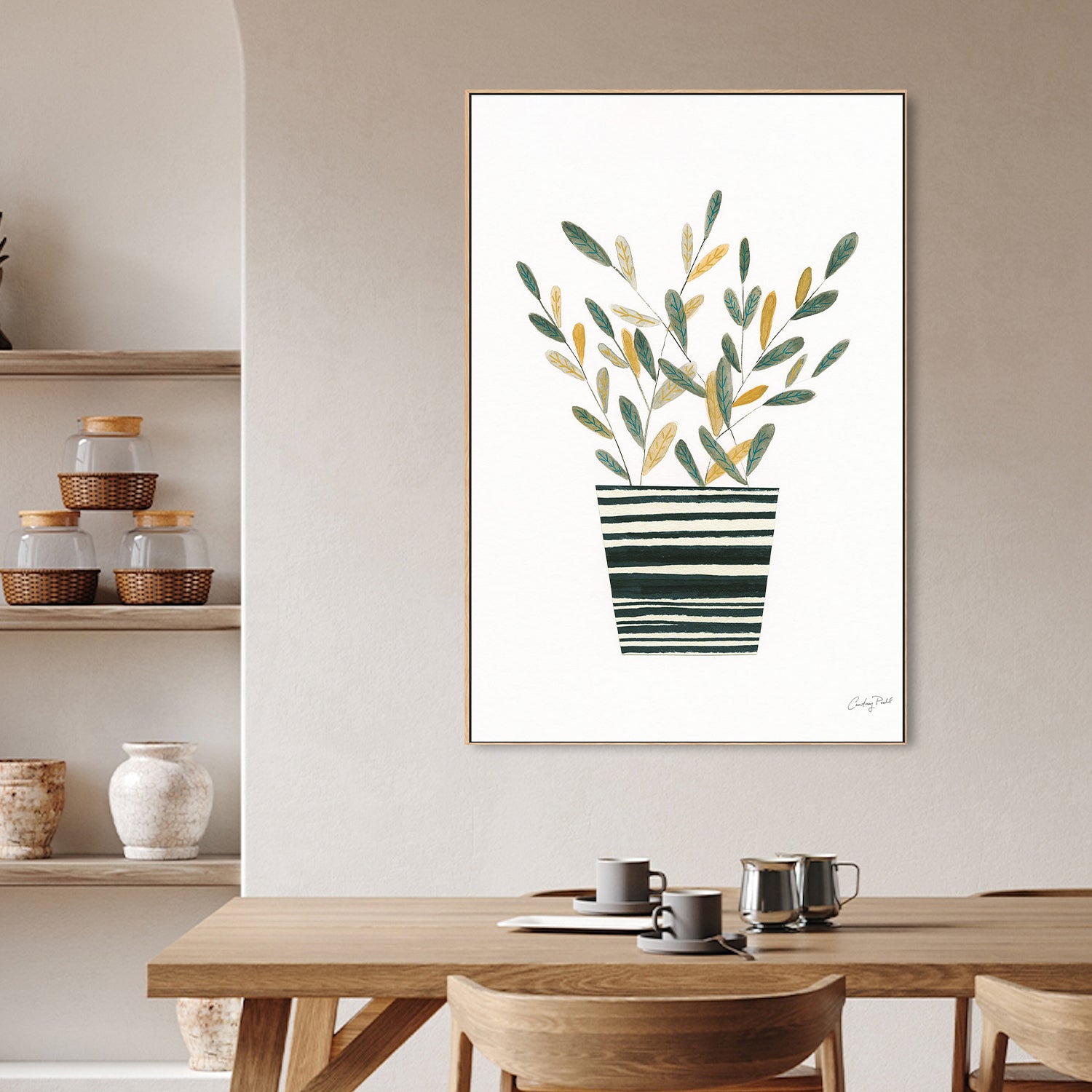 wall-art-print-canvas-poster-framed-Herb Garden, Style A , By Courtney Prahl-2