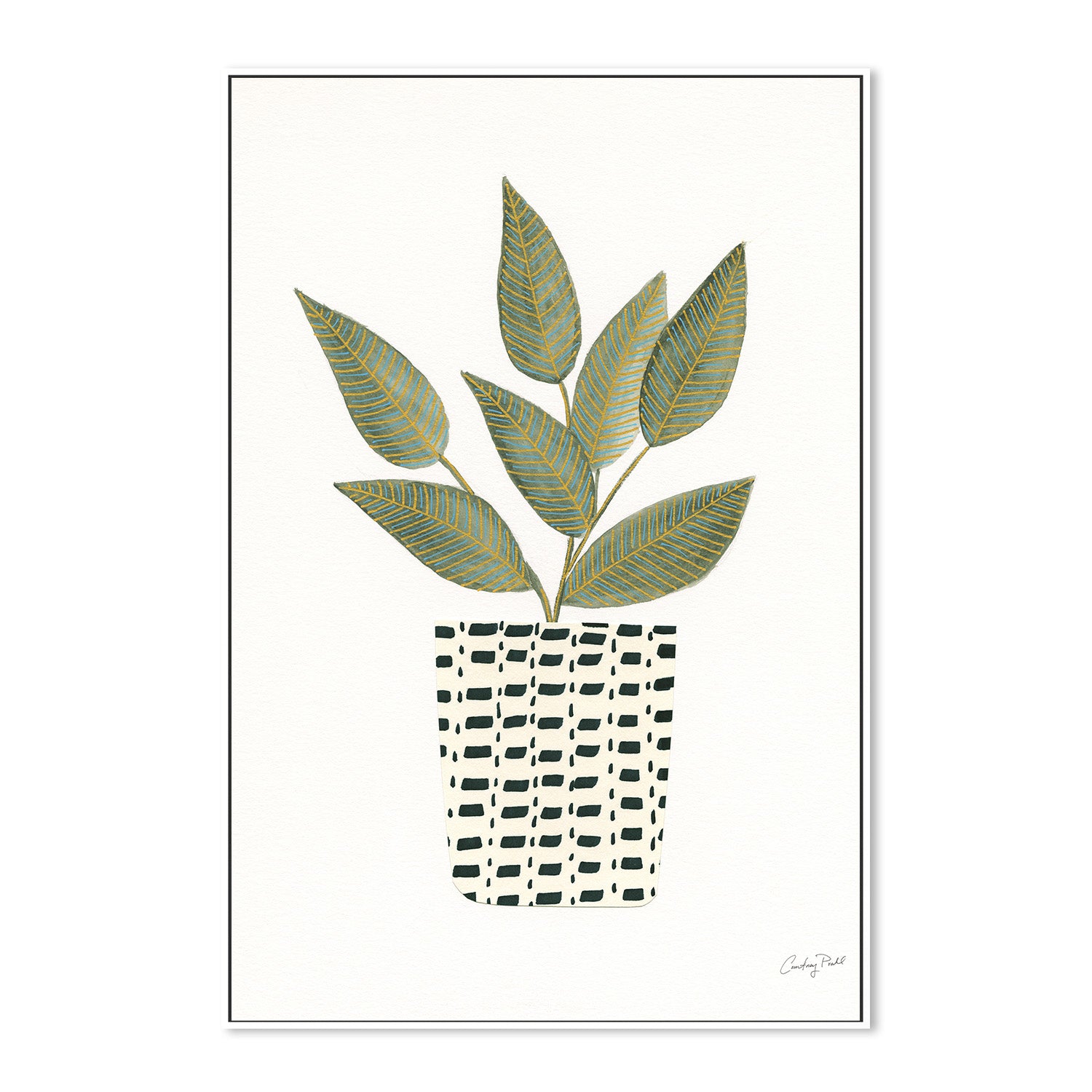 wall-art-print-canvas-poster-framed-Herb Garden, Style B , By Courtney Prahl-5