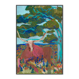 wall-art-print-canvas-poster-framed-High Land Cow , By Eleanor Baker-3