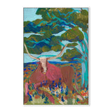 wall-art-print-canvas-poster-framed-High Land Cow , By Eleanor Baker-5