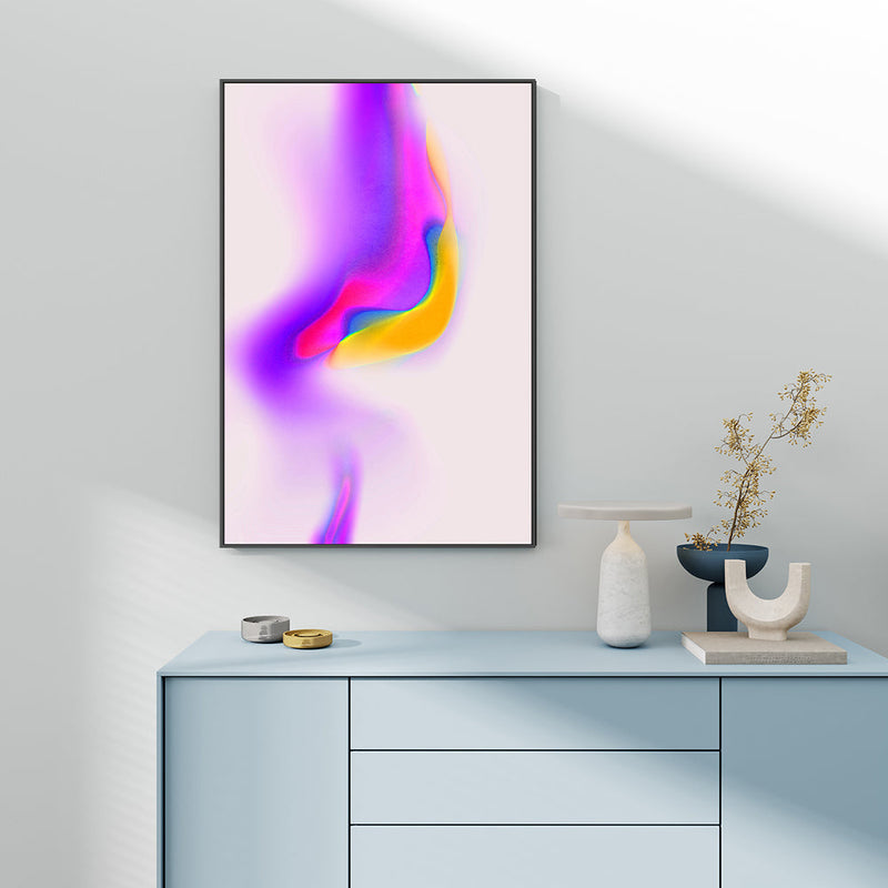 wall-art-print-canvas-poster-framed-Holographic Dream, Style E , By Treechild-GIOIA-WALL-ART