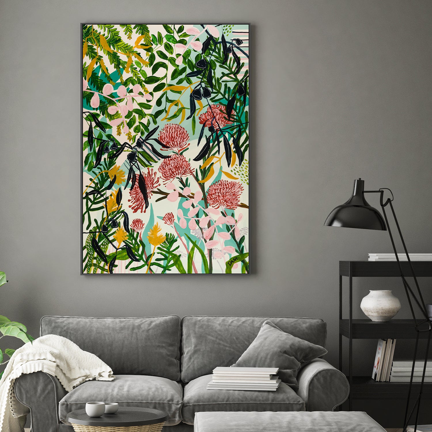 wall-art-print-canvas-poster-framed-Home , By Dani Heyward-3