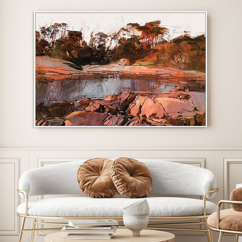 wall-art-print-canvas-poster-framed-Honeymoon Bay , By Dear Musketeer Studio-2