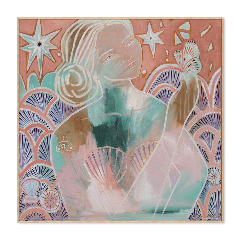 wall-art-print-canvas-poster-framed-Hope, Pink Butterfly, Pink Tourmaline , By Amanda Skye-4