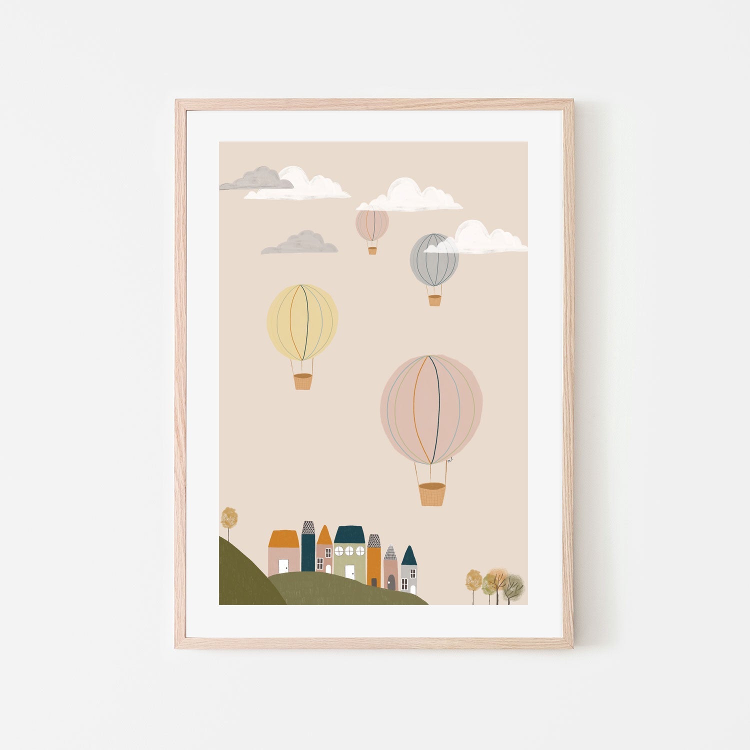 wall-art-print-canvas-poster-framed-Hot Air Balloons , By Menina Lisboa-6