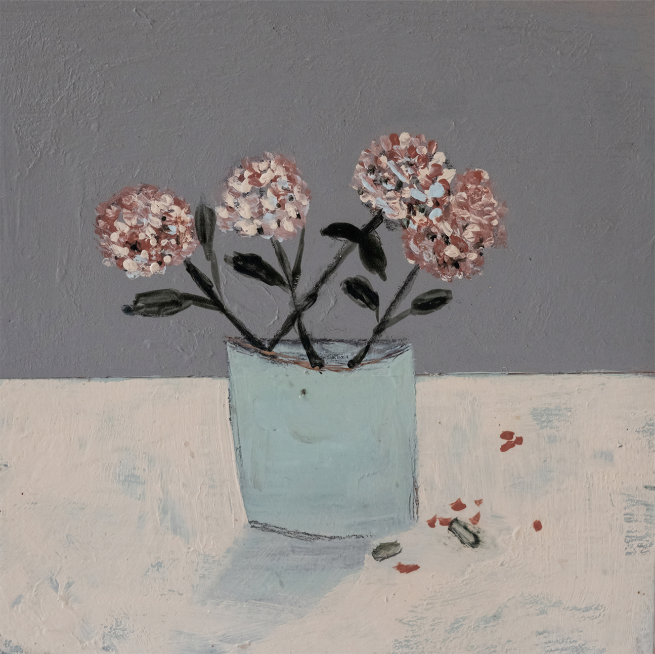 wall-art-print-canvas-poster-framed-Hydrangea , By Louise O'hara-1